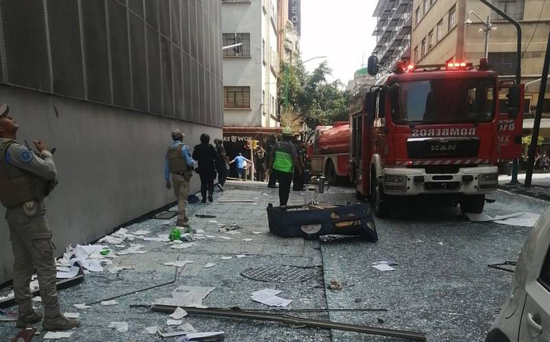 Explosión en departamento del Centro Histórico deja 7
lesionados y 400 evacuados