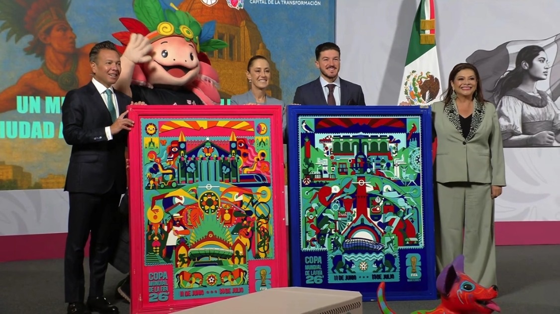 Sheinbaum
prevé apoyo de hasta 2,000 millones de pesos para entidades sedes del Mundial
2026

 