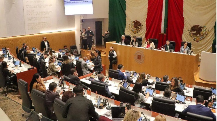 Aprueba Congreso Local paquete económico del estado para
el 2026 con negativa del PRI, PAN, MC y PRD