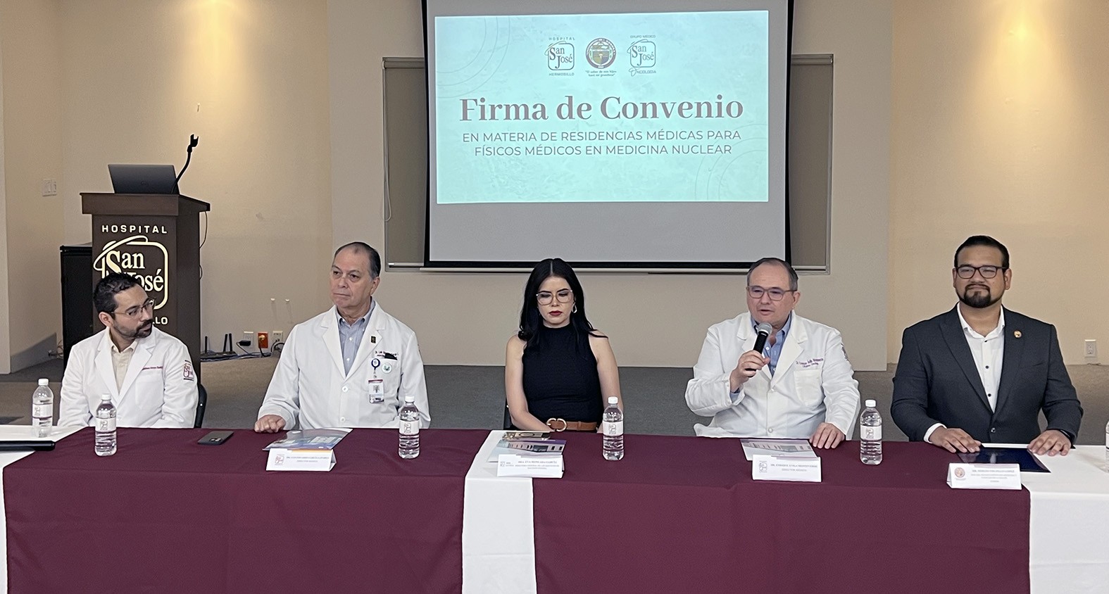 Firman Unison y Hospital San José convenio para
especialización en medicina nuclear