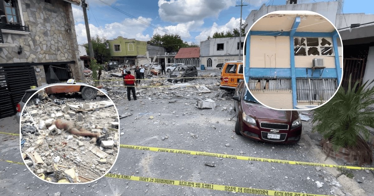 Se registra explosión en vivienda de Reynosa, Tamaulipas;
hay varios heridos