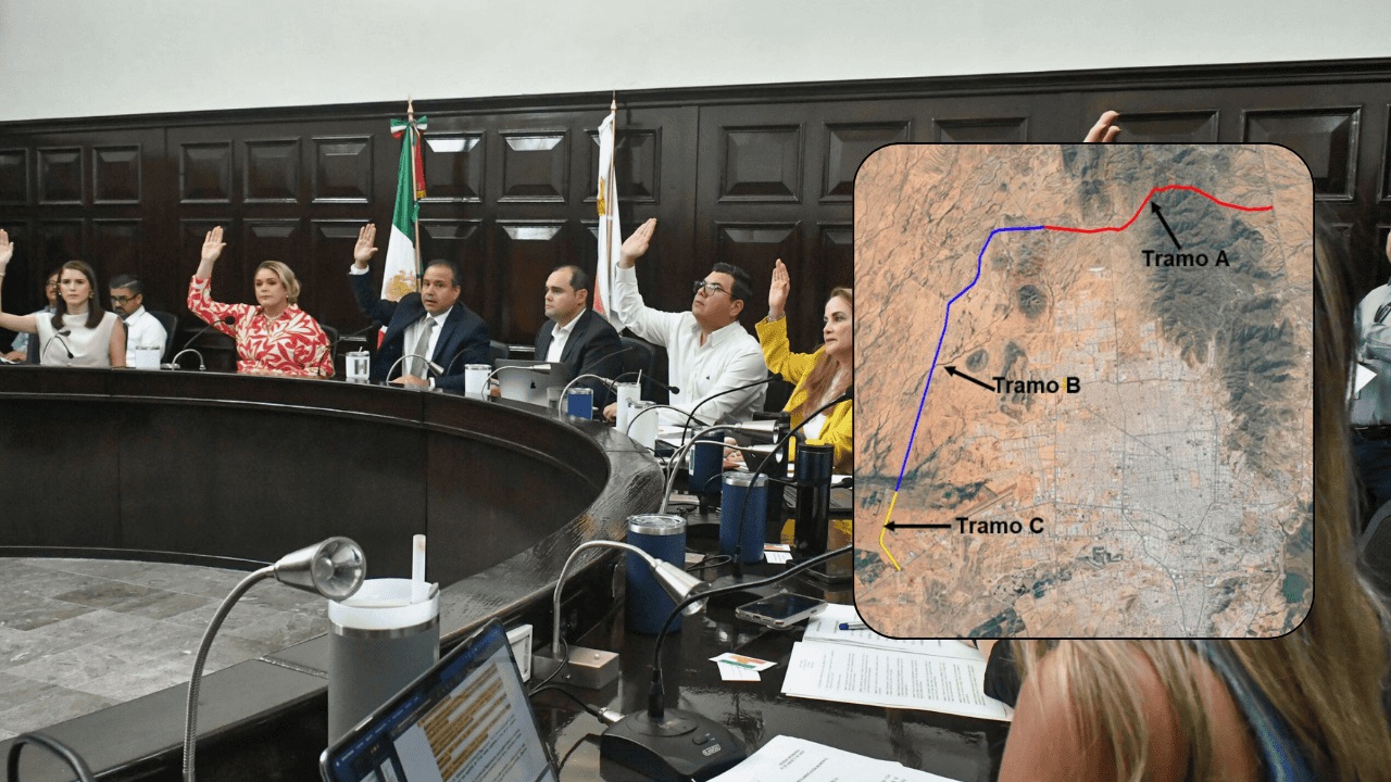 Aprueba Cabildo de Hermosillo el último procedimiento
para construcción del libramiento norponiente para mejorar movilidad