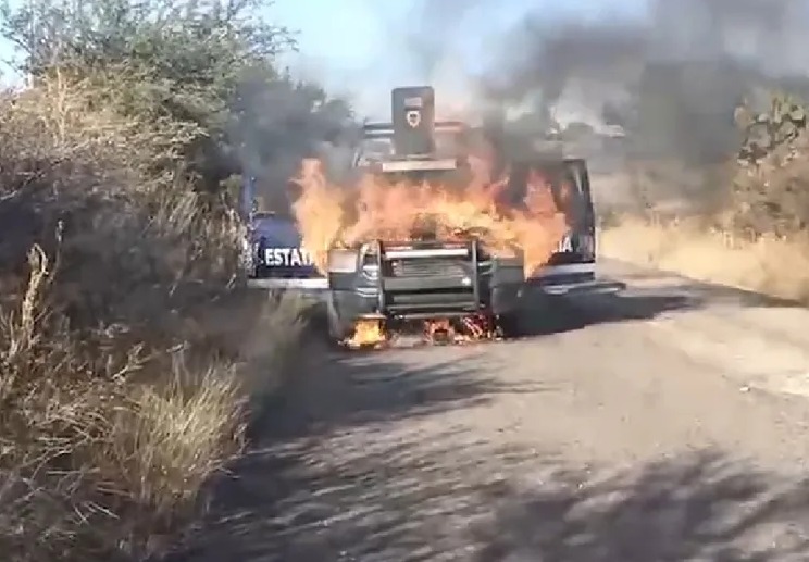 Hombres armados atacan a policías de la SSP de Zacatecas;
hay cuatro personas detenidas