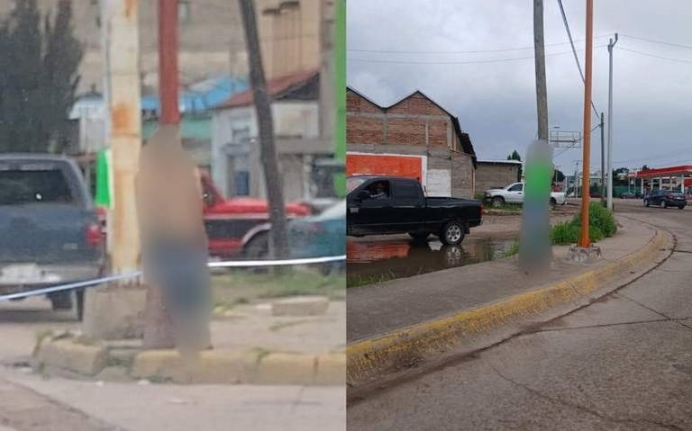 Amarran a siete hombres en postes de San Juanito,
Chihuahua; los acusan de consumir droga