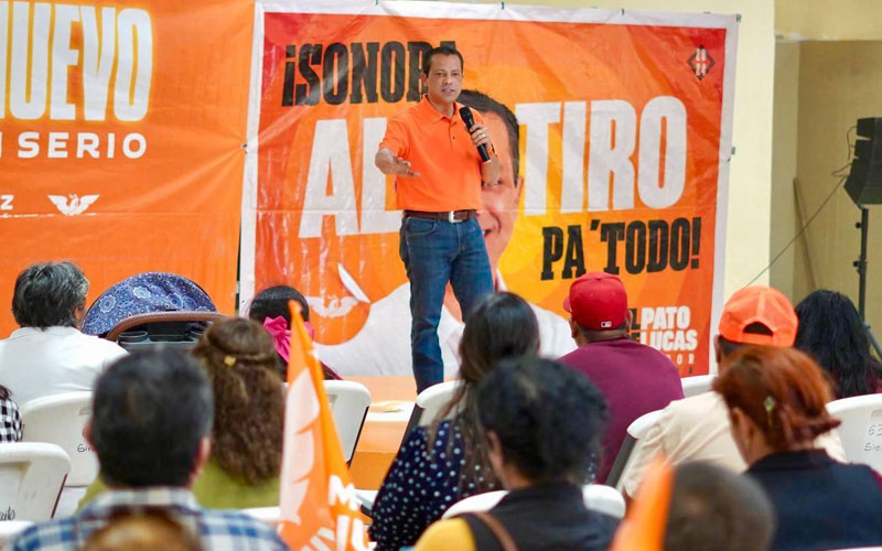 Eliminar la militarización en Sonora, propone candidato
al Senado, Ernesto De Lucas
